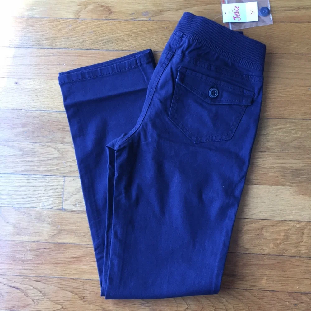 NWT Girls Justice School Pants